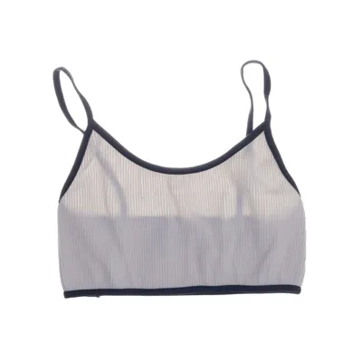 Sport-bh (Wit, Blauw)