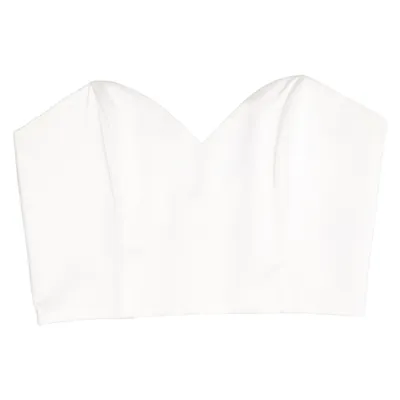 Bustier (Blanc) de Zetterberg Soie