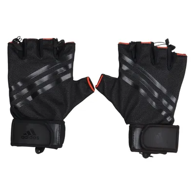 Gants de musculation (Noir) de Adidas Polyamide, Polyester, Polyuréthane