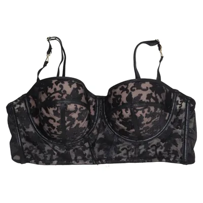 Bustier (Noir, Beige) de New Look Curves Élasthane, Polyamide, Polyester