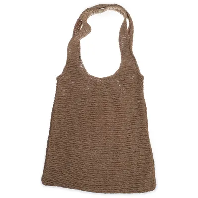 Strandtas (Beige) van COS Leer
