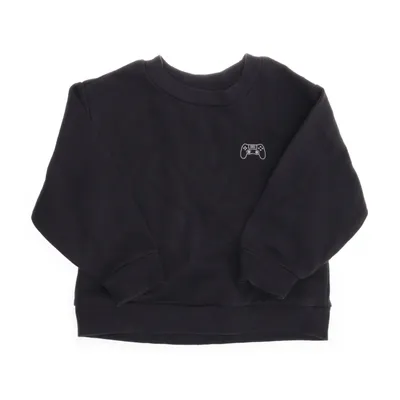 Sweatshirt (Grå) fra H&M Polyester, Bomuld