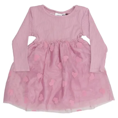 Kleid (Pink) von Name It Elasthan, Recyceltes Polyester