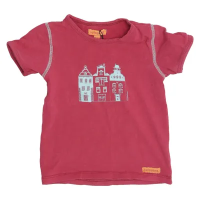 T-shirt (Pink) von Lollopard Baumwolle, Elasthan