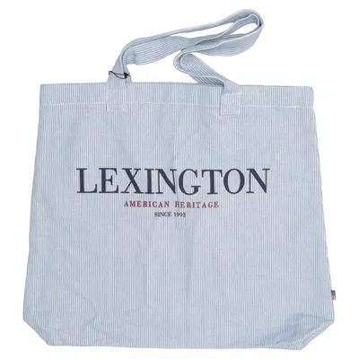 Canvas bag (Blue, White) from Lexington