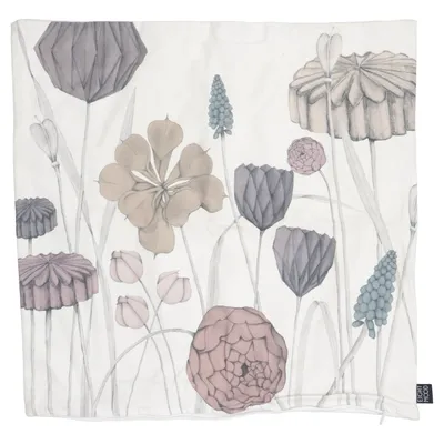 Cushion cover (Beige, Multicolored) from Eight Mood Cotton