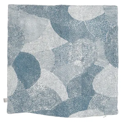 Cushion cover (Blue, White) from Habitat Cotton