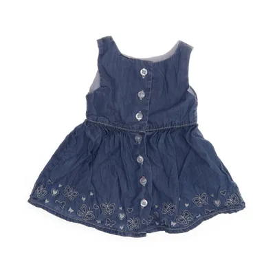 Dress (Blue) from Dopo Dopo Polyester, Cotton