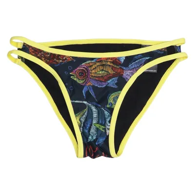 Bas de bikini (Noir, Jaune, Multicolore) de Power Woman Élasthane, Polyester