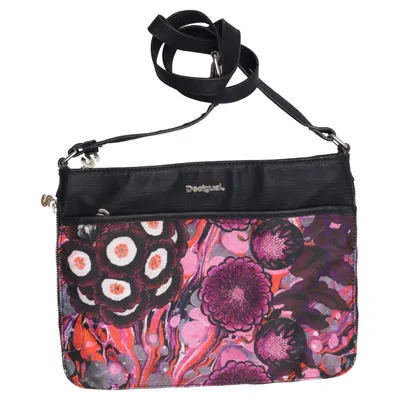 Schoudertas (Zwart, Meerkleurig) van Desigual Polyester