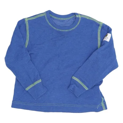 Haut thermique (Bleu) de Janus Laine de mouton
