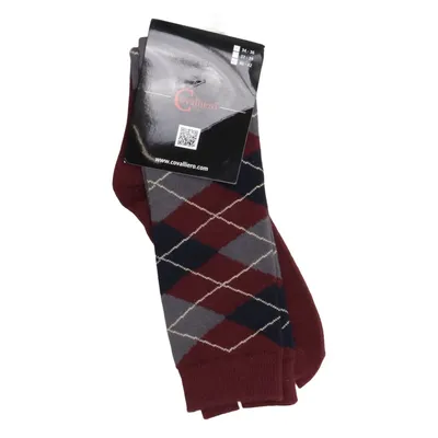 Sokken (Rood, Grijs, Blauw) van Covalliero Katoen, Elastaan, Polyester
