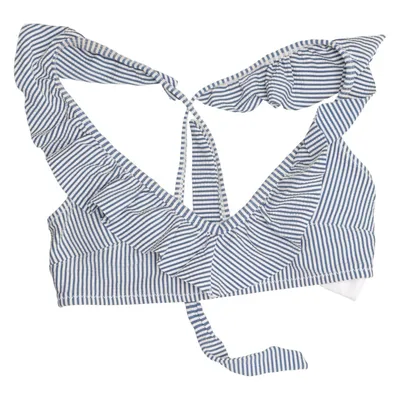 Haut de bikini (Bleu, Blanc) de Marine Classics Élasthane, Polyamide, Polyester