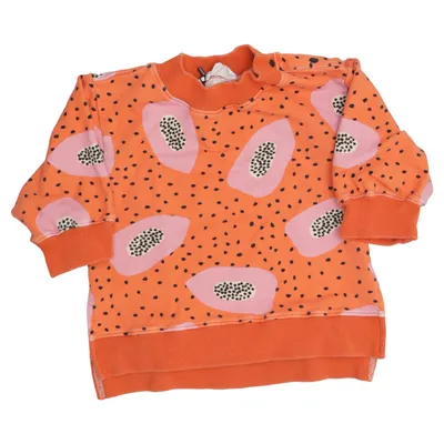 Sweatshirt (Orange, Pink, Flerfarvet) fra Mixed Grill Bomuld, Elastan