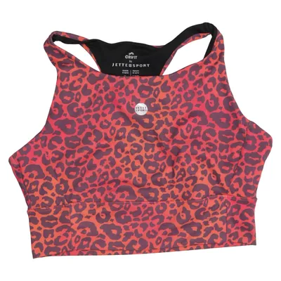 Sport-BH (Röd, Lila) från Crivit Elastan, Återvunnen polyester