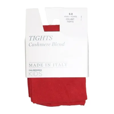 Tights (Red) from Calzedonia Kids Cashmere, Elastane, Polyamide, Viscose