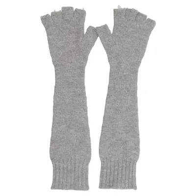 Vingerloze handschoenen (Grijs) van Weekday