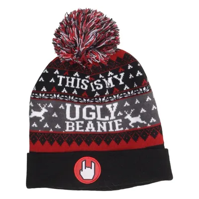Pompon muts (Ugly Beanie) van EMP Acryl
