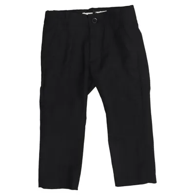 Pantalon de costume (Noir) de Regular by Lindex Polyester, Viscose