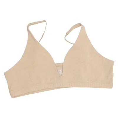 Bralette (Beige) van Bread & Boxers Katoen, Elastaan