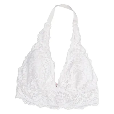 Bralette (White) from Hunkemöller Elastane, Polyamide