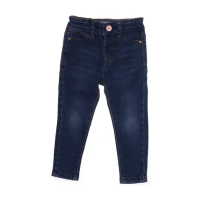 Jeans (Blå) från Denim Co Bomull, Elastan, Polyester
