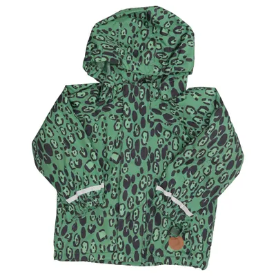 Rain jacket (Green, Black) from Mini Rodini