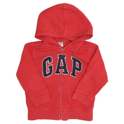 Hoodie (Red) from BabyGap Cotton, Polyester