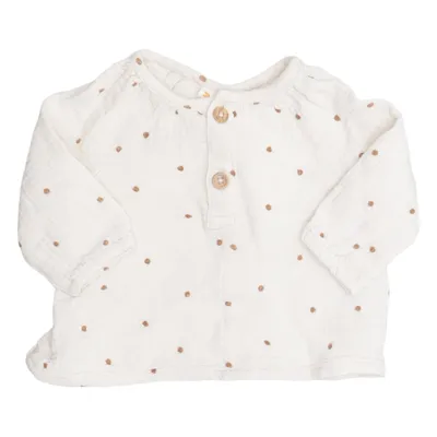 Top (Beige) from Mini Market Cotton