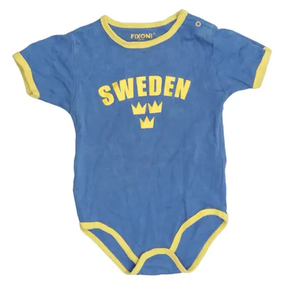 Romper (Blauw, Geel) van Fixoni Katoen