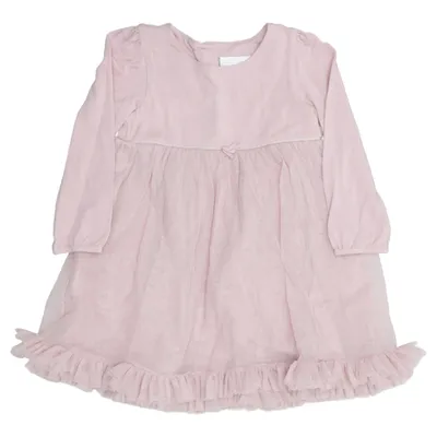 Robe (Rose) de The Little White Company Coton, Élasthane, Modal, Polyamide
