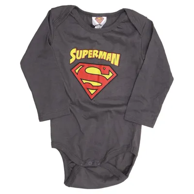 Body (Gris) de Superman Coton