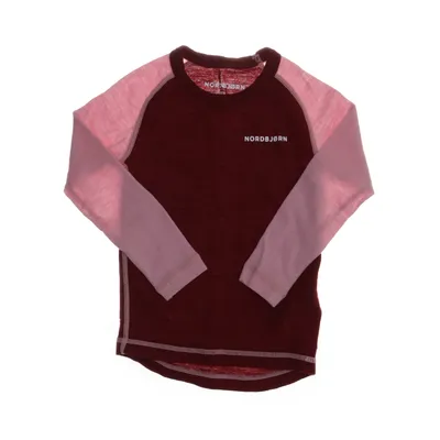 Ondershirt (Rood, Roze) van Nordbjørn Merinowol
