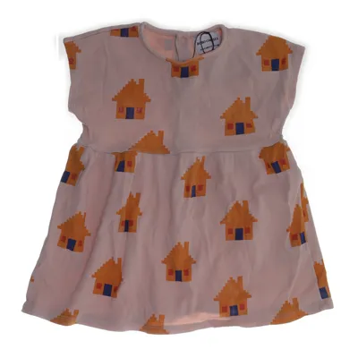 Dress (Beige, Multicolored) from Bobo Choses Cotton, Polyurethane
