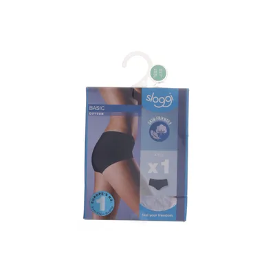 Panties (Black) from Sloggi Cotton, Elastane