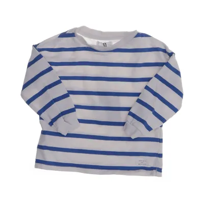 Sweatshirt (White, Blue) from Mango Kids Cotton