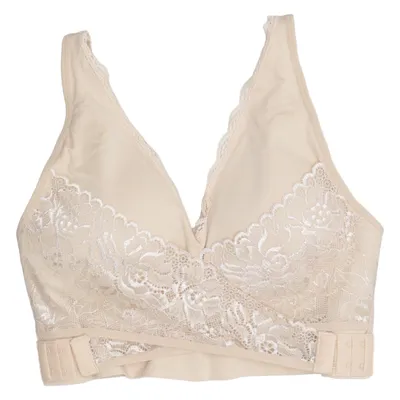 Bralette (Beige) van Cara Mia Elastaan, Polyamide