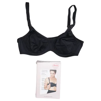 Soutien-gorge d'allaitement (Noir) de Anita Maternity Élasthane, Polyamide