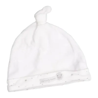 Beanie (White) from Mamas & Papas Cotton, Polyester