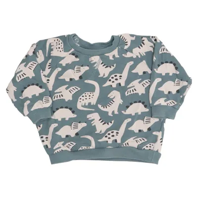 Sweatshirt (Grøn, Beige) fra Little Me Bomuld