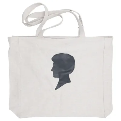 Canvas bag (Beige) Recycled cotton, Recycled polyester