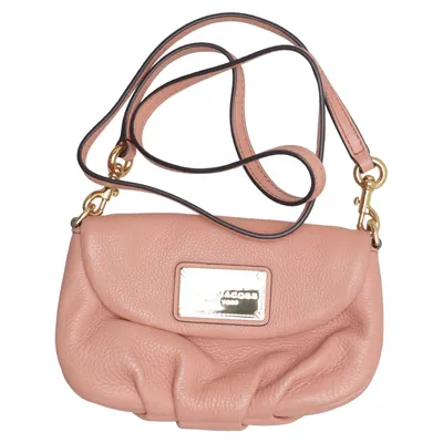 Skuldertaske (Pink) fra Marc by Marc Jacobs Læder