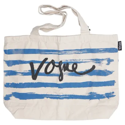 Sac en toile (Beige, Bleu, Noir) de Vogue