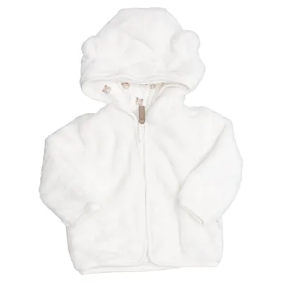 Capuchon sweater (Wit) van Fred & Flo Katoen, Polyester