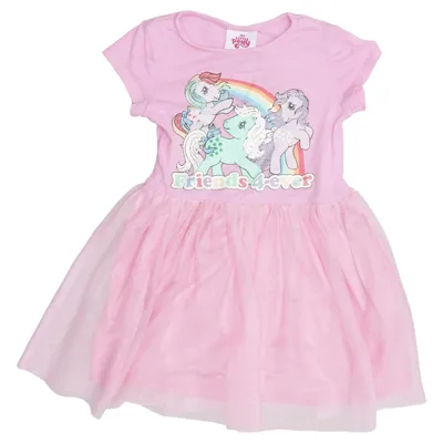 Jurk (Roze, Meerkleurig) van My Little Pony Katoen, Polyester
