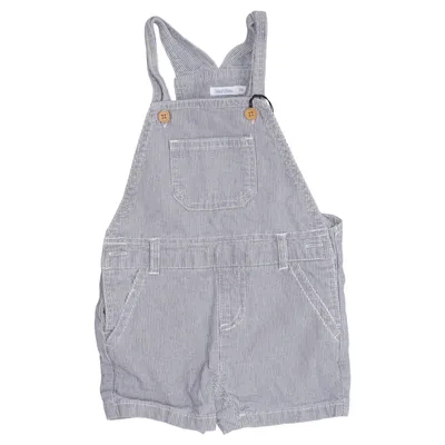 Dungaree shorts (Blue, White) from Bout'chou