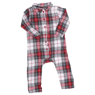 Strampler (Weiß, Rot, Grün) von Cubus Mini Baumwolle