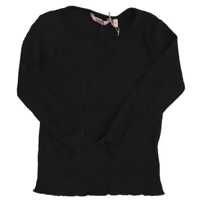 Long sleeve T-shirt (Black) from MIX Elastane, Polyester, Viscose