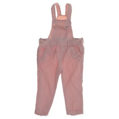 Hängselbyxor (Rosa) från Zara BabyGirl Bomull