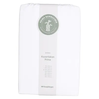 Fitted sheet (Prima) from Kungsängen Bamboo